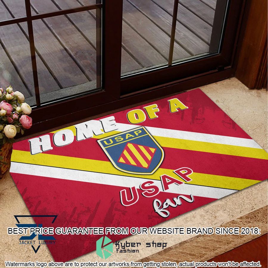 Home Of A USA Perpignan Fan Doormat