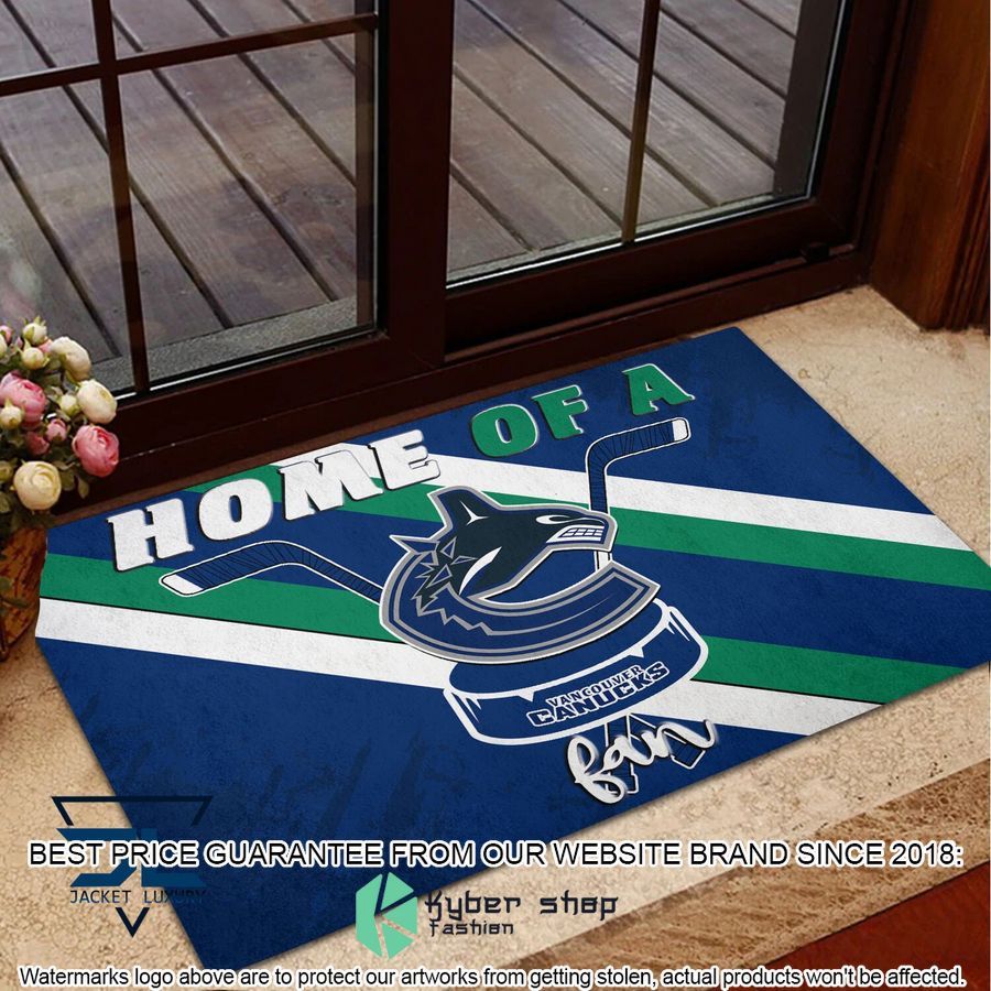 Home Of A Vancouver Canucks Fan Doormat