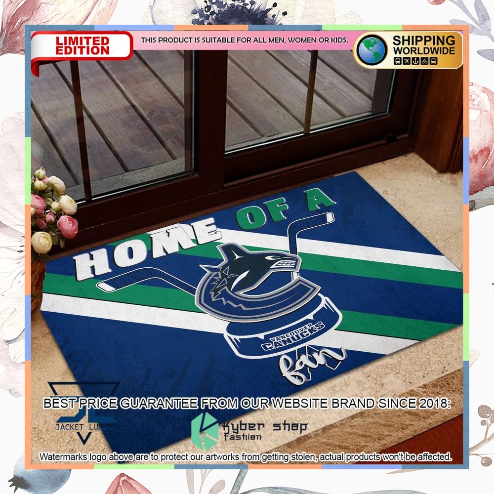 Home Of A Vancouver Canucks Fan Doormat 4 Home Of A Vancouver Canucks Fan Doormat word2