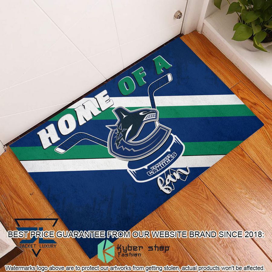 Home Of A Vancouver Canucks Fan Doormat 3 Home Of A Vancouver Canucks Fan Doormat word2