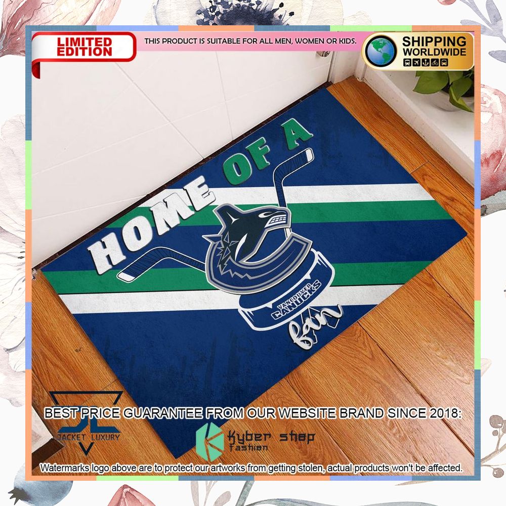 Home Of A Vancouver Canucks Fan Doormat 6 Home Of A Vancouver Canucks Fan Doormat word2