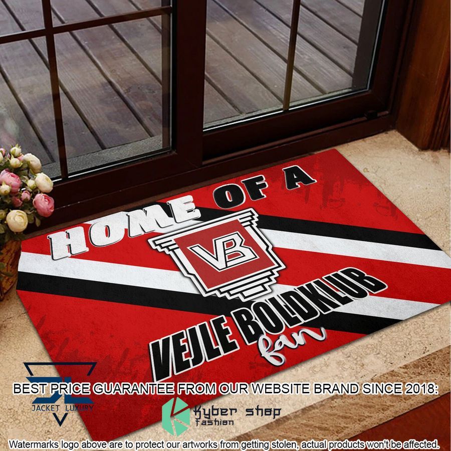 Home Of A Vejle Boldklub Fan Doormat