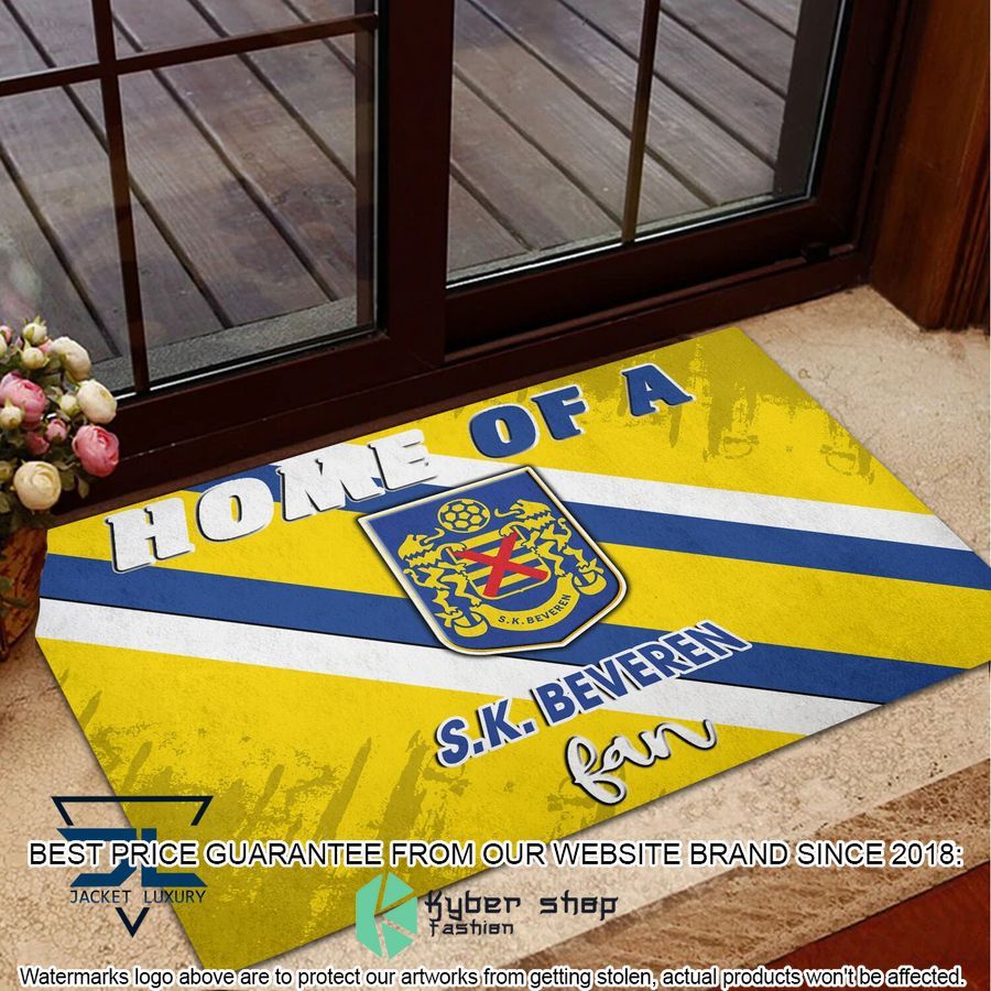 Home Of A Waasland-Beveren Fan Doormat
