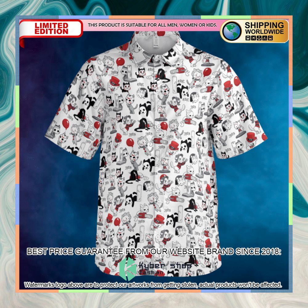 Horror Kitten Hawaiian Shirt 7 Horror Kitten Hawaiian Shirt word3
