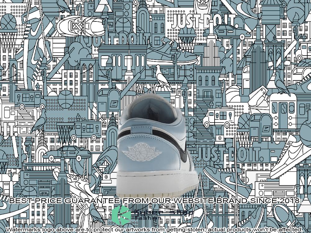 Ice Blue Black Air Jordan 1 Low 4 Ice Blue Black Air Jordan 1 Low word1