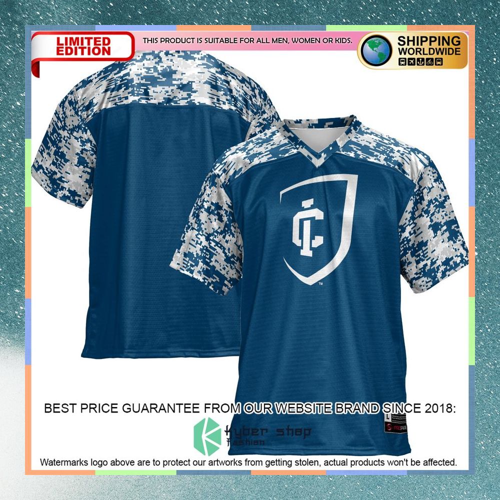 Ithaca College Bombers Blue Football Jersey 5 Ithaca College Bombers Blue Football Jersey word1