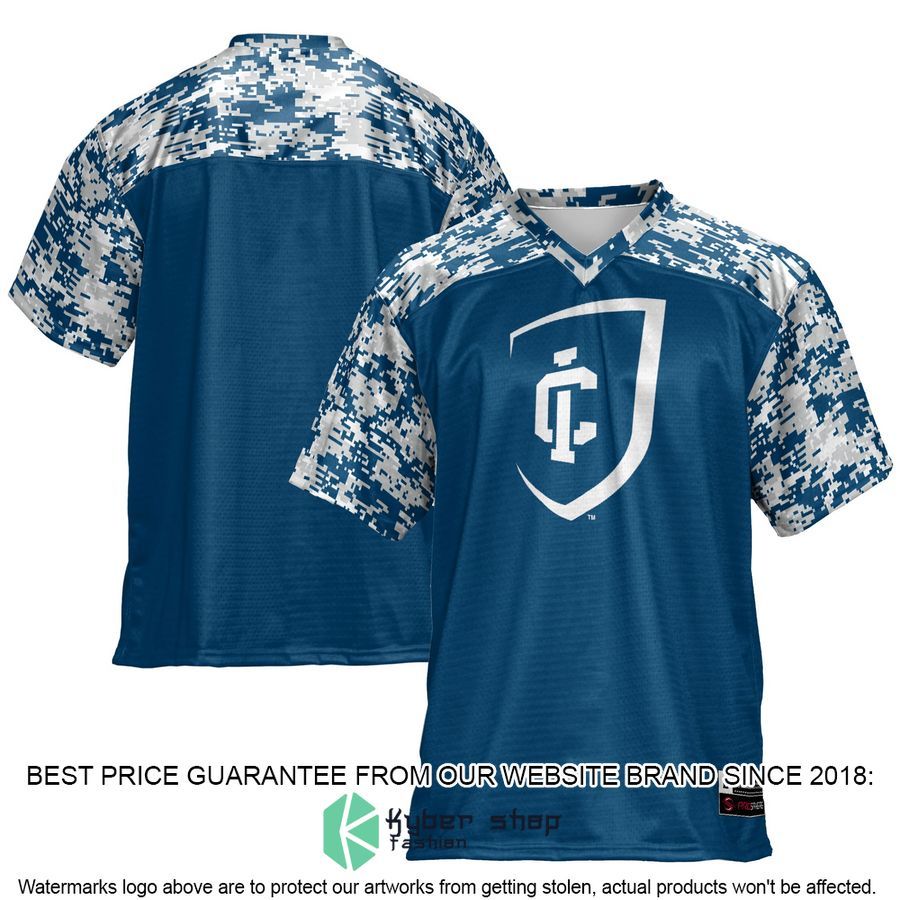 Ithaca College Bombers Blue Football Jersey