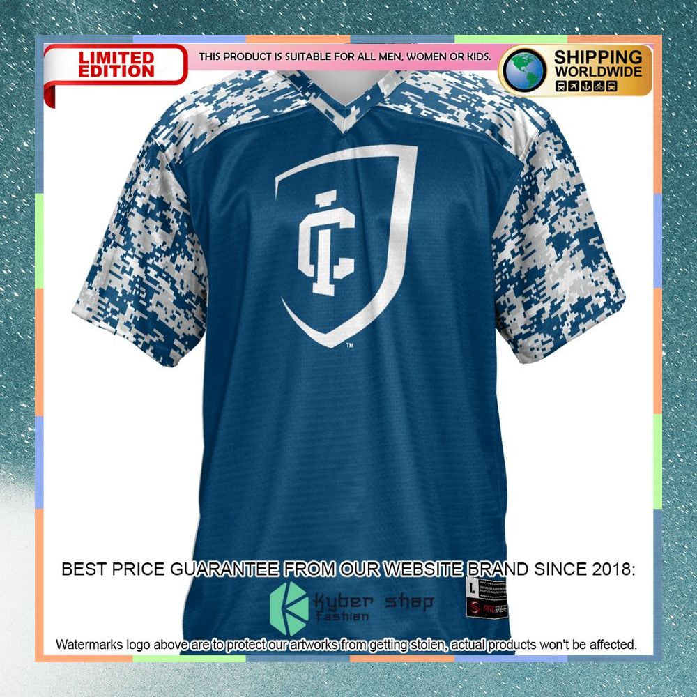 Ithaca College Bombers Blue Football Jersey 6 Ithaca College Bombers Blue Football Jersey word1