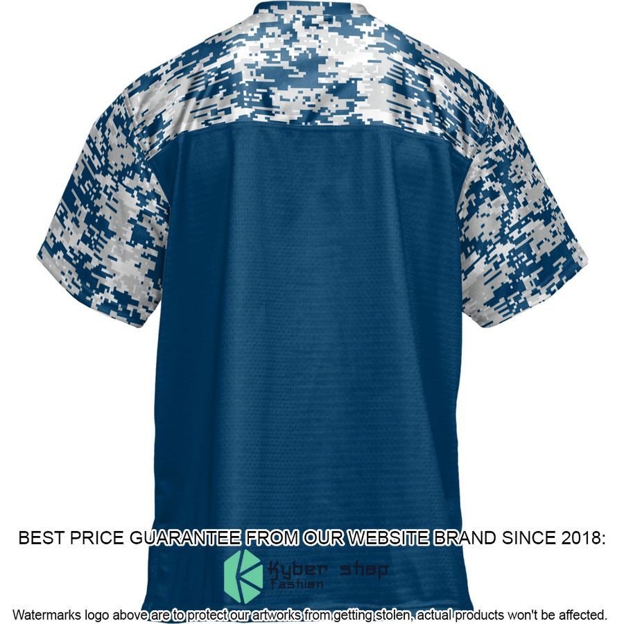 Ithaca College Bombers Blue Football Jersey 3 Ithaca College Bombers Blue Football Jersey word1