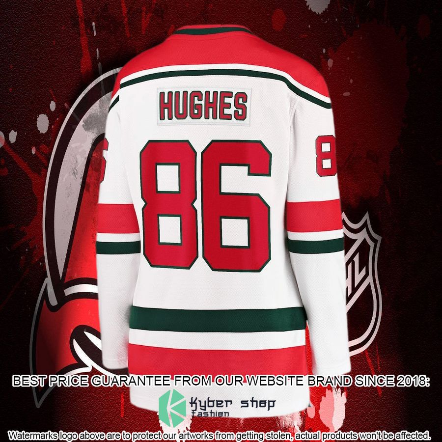 Jack Hughes New Jersey Devils Women's 2022-23 Heritage Premier Breakaway White Hockey Jersey 6 jack hughes new jersey devils womens 2022 23 heritage premier breakaway white hockey jersey 6 399