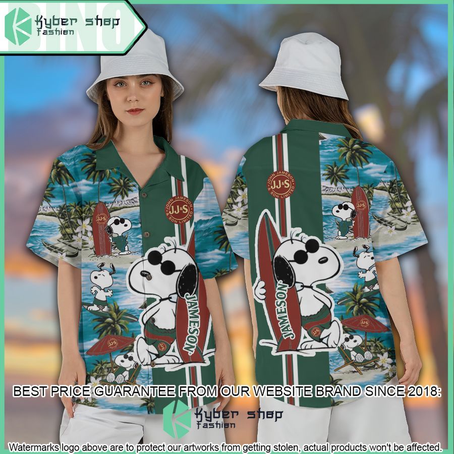 jameson snoopy hawaiian shirt and shorts 1 30