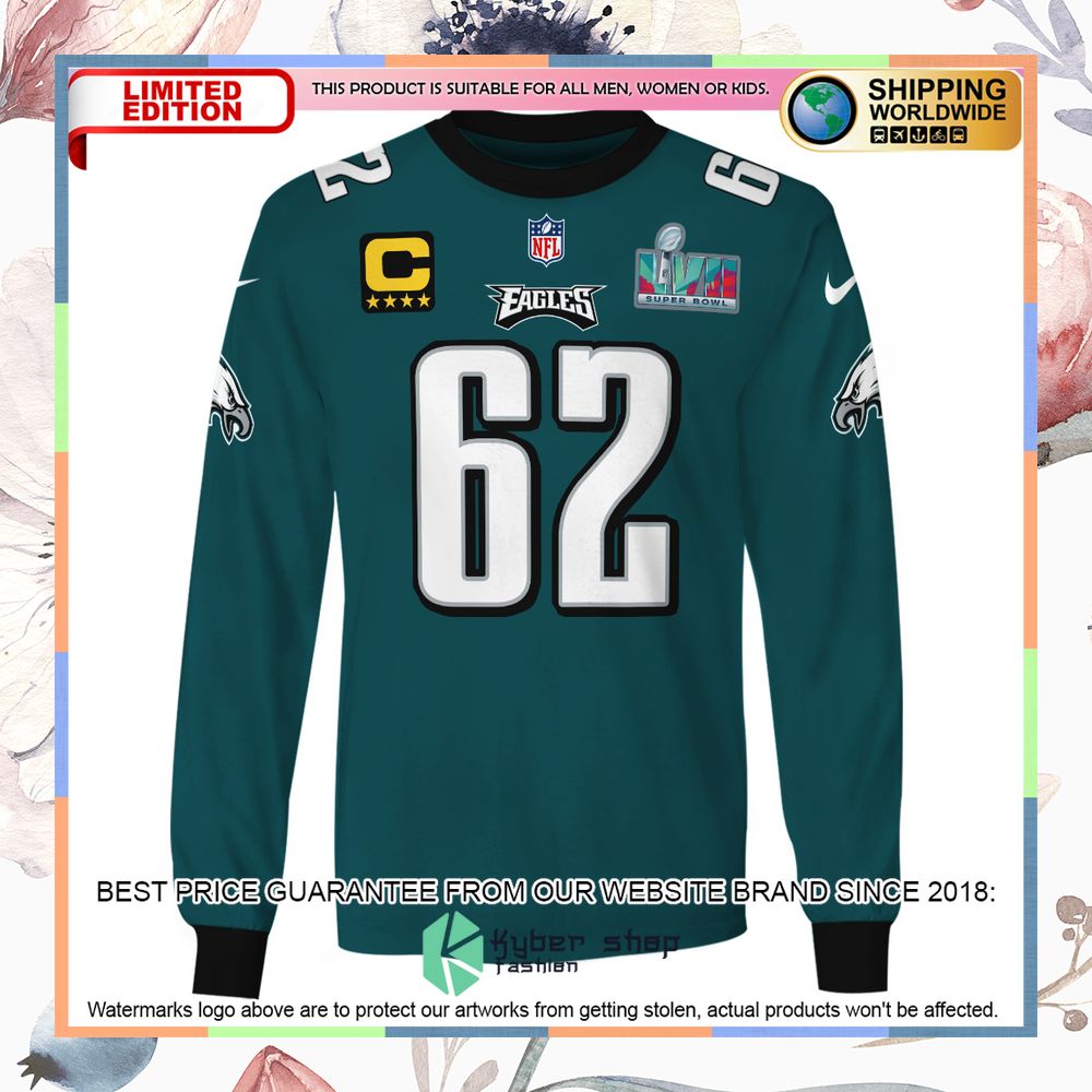 Jason Kelce 62 PhiLadelphia Eagle Super Bowl LVII 2023 Shirt, Hoodie 13 Jason Kelce 62 PhiLadelphia Eagle Super Bowl LVII 2023 Shirt, Hoodie word3