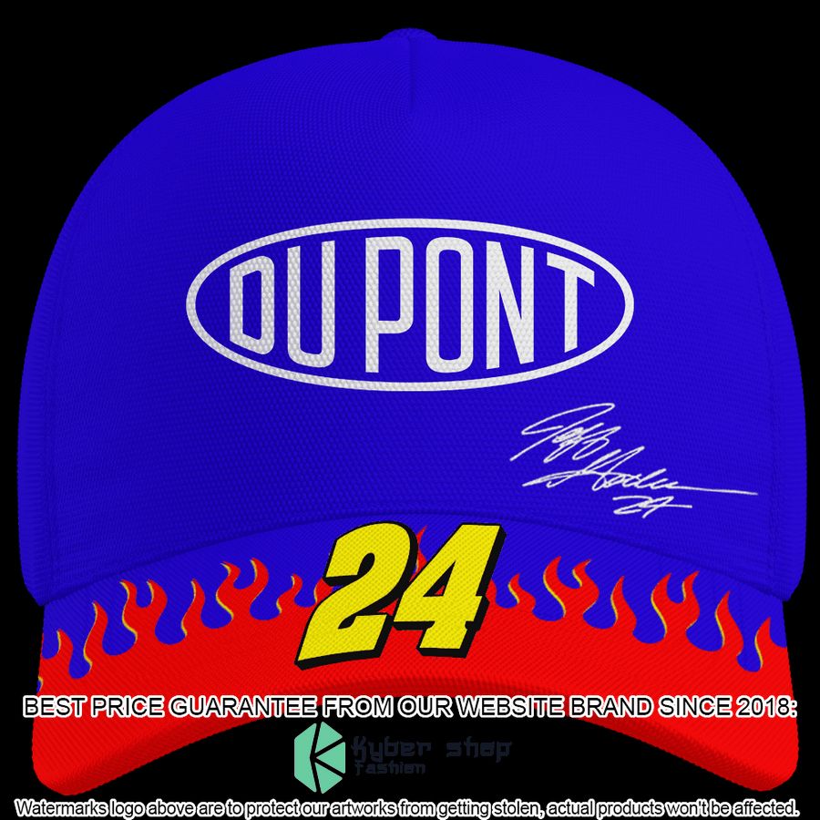 Jeff Gordon Dupont Fire Cap word1