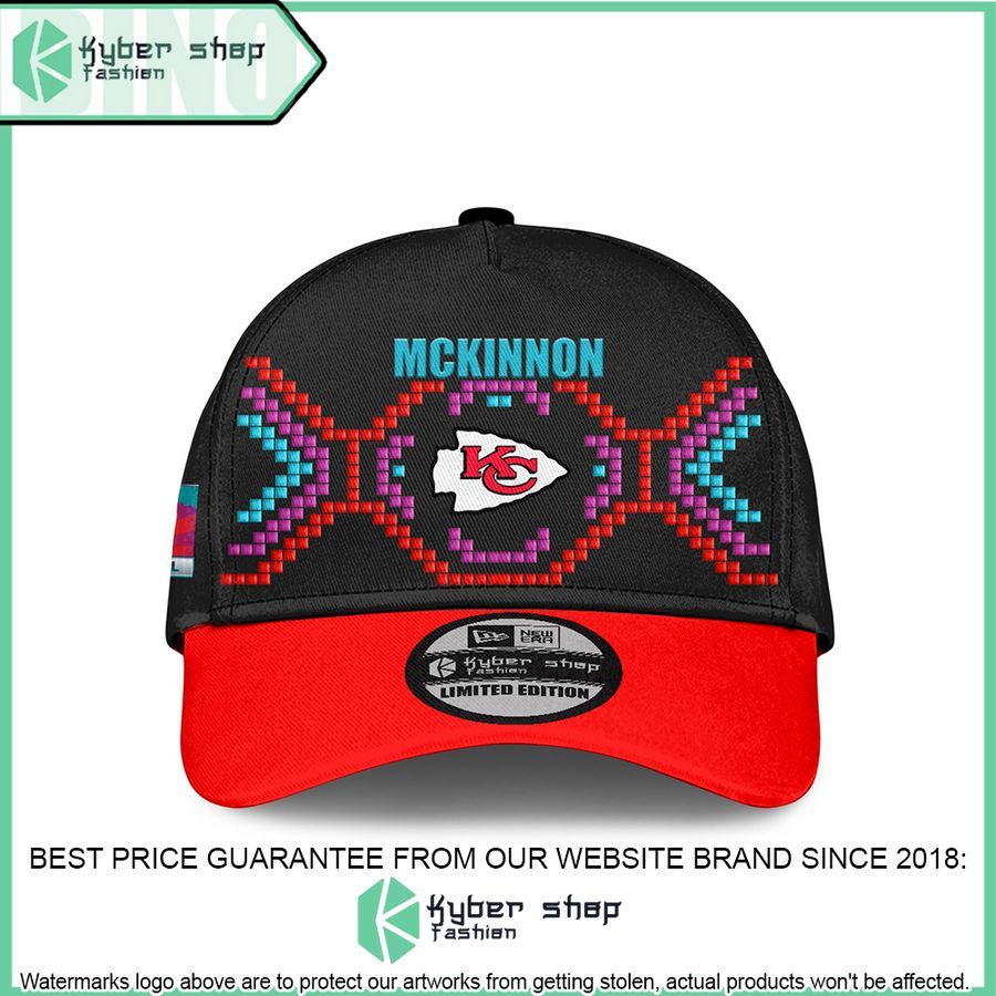 jerick mckinnon 1 kansas city chiefs super bowl lvii tarmac cap 1 324