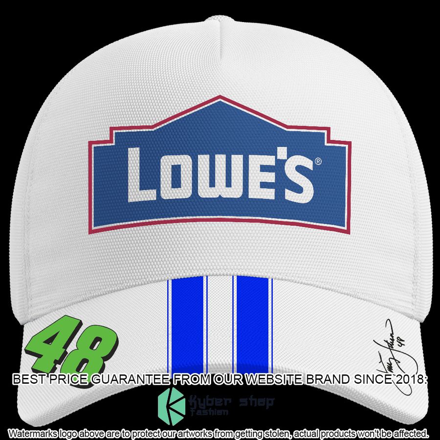 Jimmie Johnson Lowes 2007 Cap word1