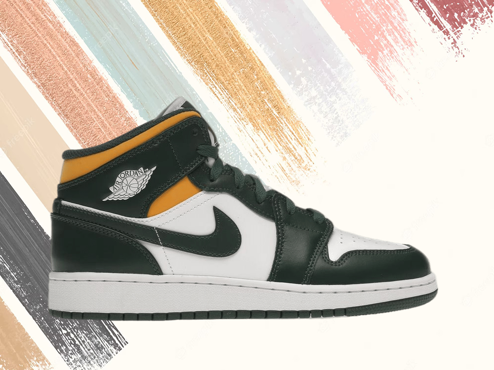 Jordan 1 Mid Sonics (2021) (GS) word1