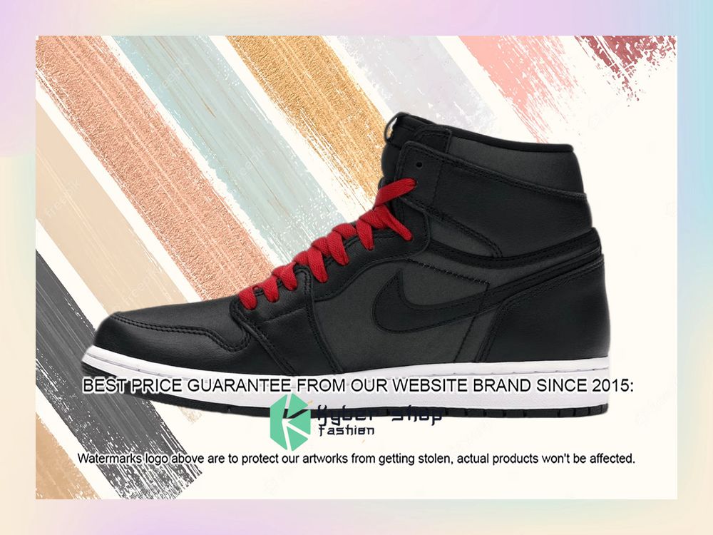 Jordan 1 Retro High Black Satin Gym Red 6 Jordan 1 Retro High Black Satin Gym Red word1