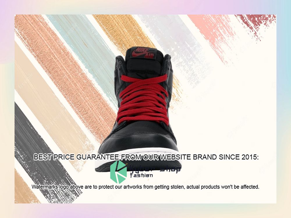 Jordan 1 Retro High Black Satin Gym Red 8 Jordan 1 Retro High Black Satin Gym Red word1