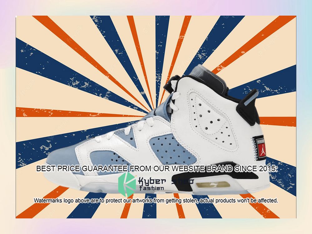 Jordan 6 Retro UNC White 7 Jordan 6 Retro UNC White word1