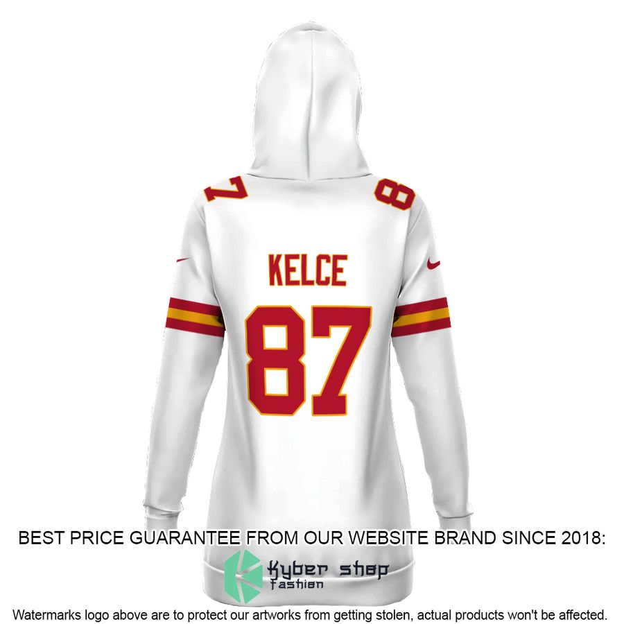 Kansas City Chiefs Kelce 87 White Hoodie Dress 3 kansas city chiefs kelce 87 white hoodie dress 3 984
