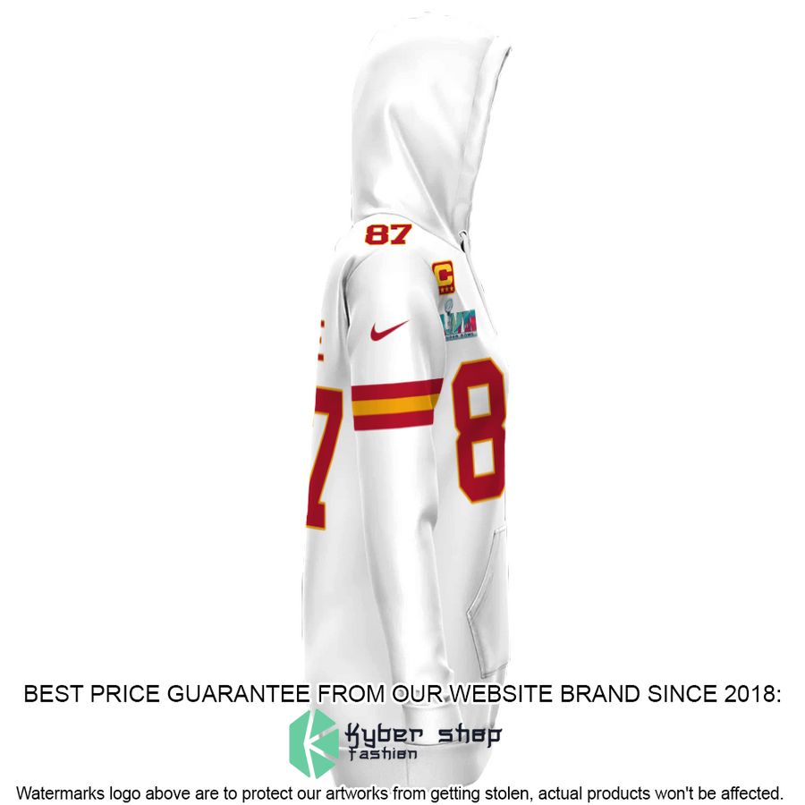 Kansas City Chiefs Kelce 87 White Hoodie Dress 5 kansas city chiefs kelce 87 white hoodie dress 5 418