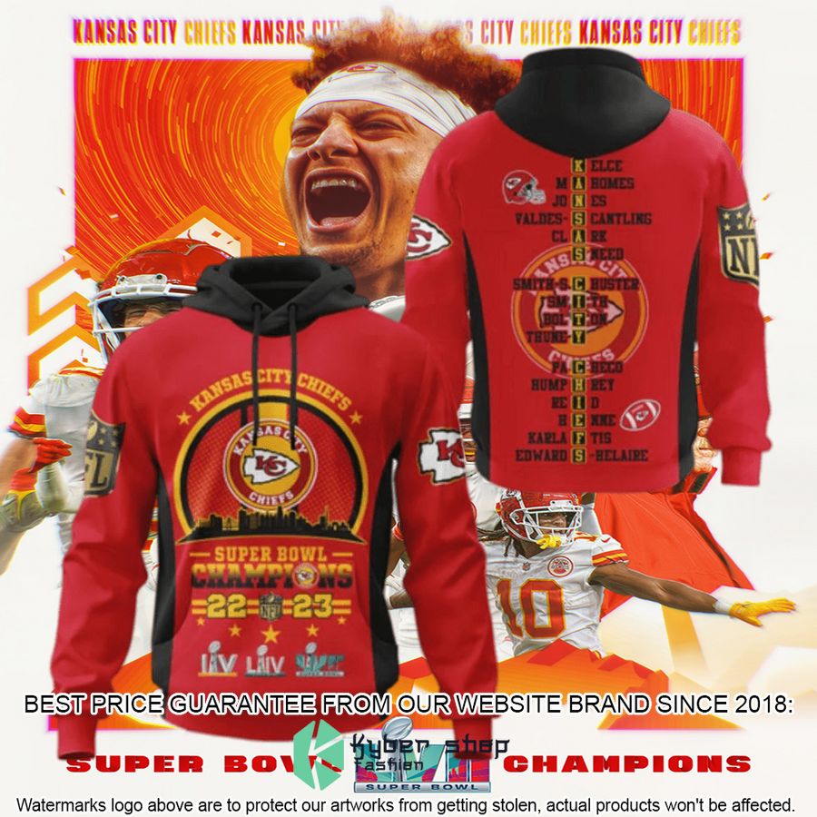 Kansas City Chiefs Super Bowl Champions 2022-2023 Shirt, Hoodie 6 Kansas City Chiefs Super Bowl Champions 2022-2023 Shirt, Hoodie word2