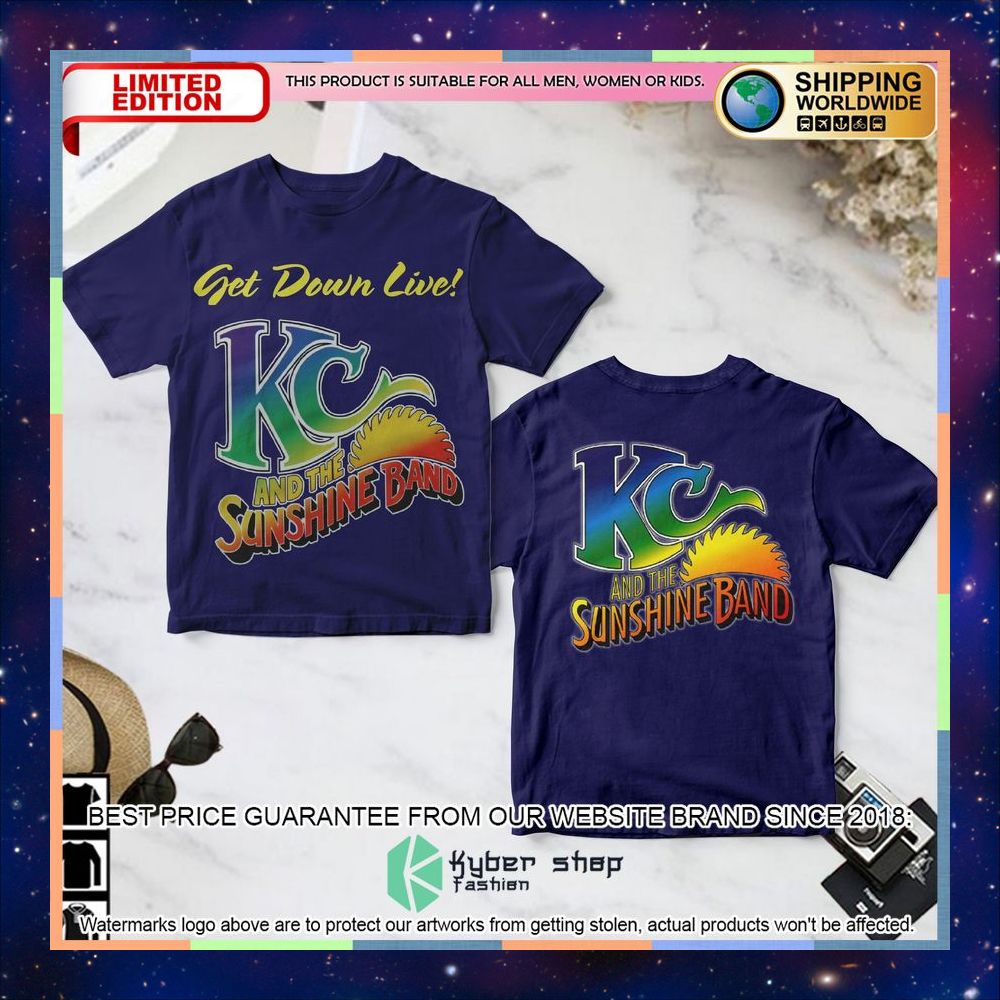 kc and sunshine band get down live 3d t shirt 1 522