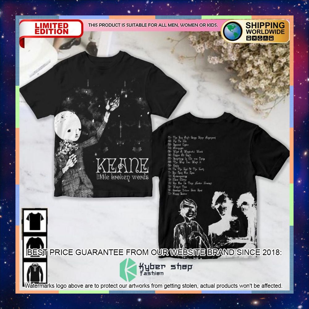 keane little broken words 3d t shirt 1 140