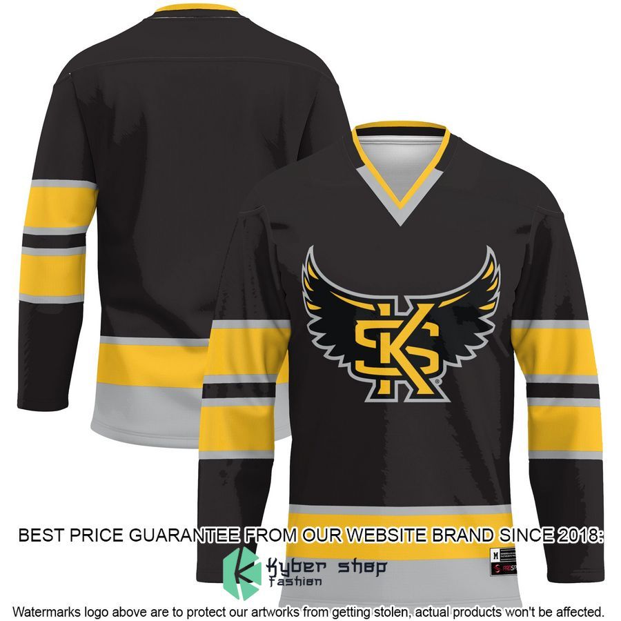 Kennesaw State Owls Black Hockey Jersey