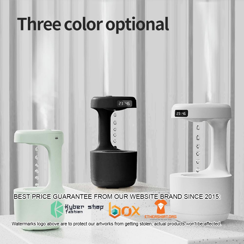 Anti-Gravity Humidifier with LED Display