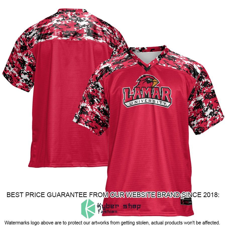 Lamar Cardinals Red Football Jersey