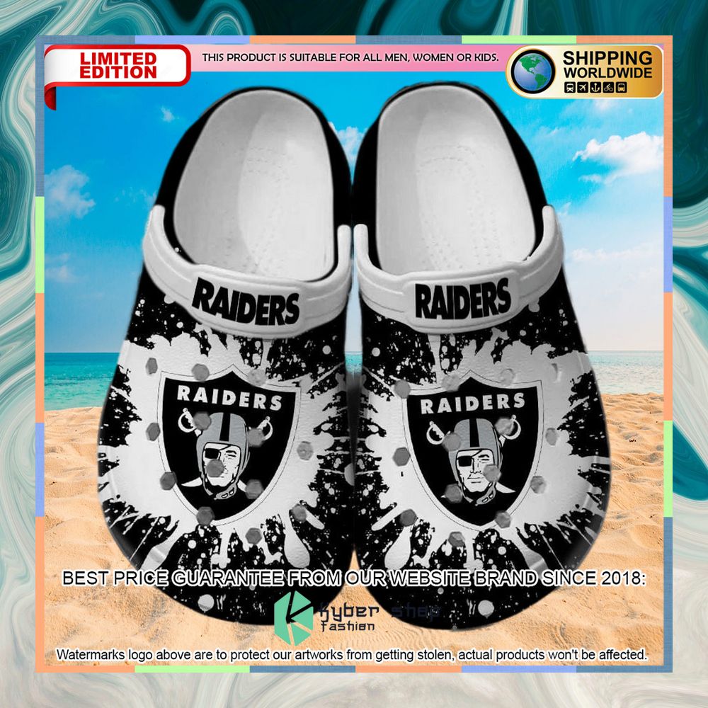 Las Vegas Raiders Crocband Clog 8 las vegas raiders crocband clog 2 837