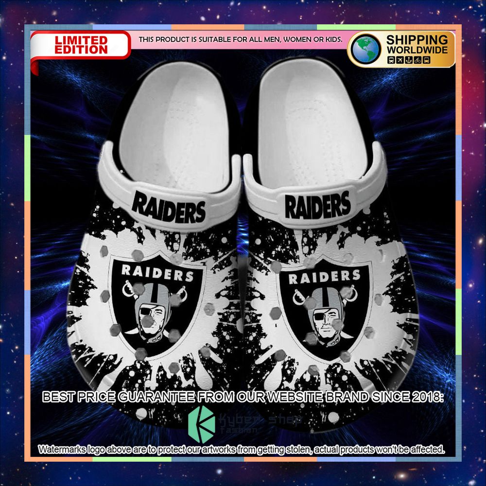 Las Vegas Raiders Crocband Clog 6 las vegas raiders crocband clog 3 582