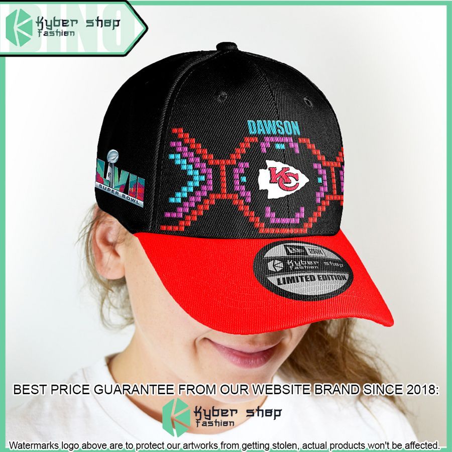 Len Dawson 16 Kansas City Chiefs Super Bowl LVII Tarmac Cap 3 len dawson 16 kansas city chiefs super bowl lvii tarmac cap 3 807