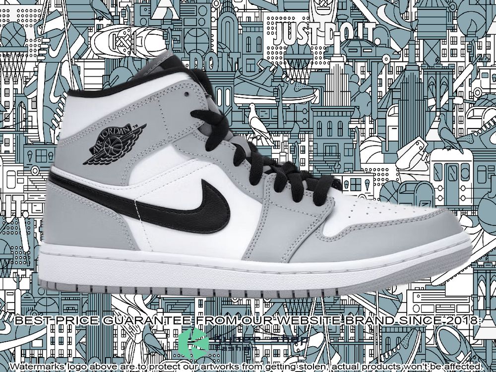 Light Smoke Grey Air Jordan 1 Mid