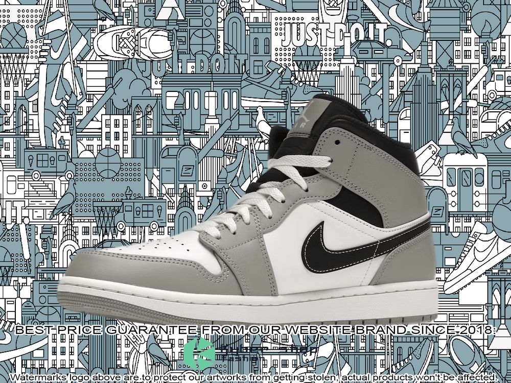 Light Smoke Grey Anthracite Air Jordan 1 Mid 3 Light Smoke Grey Anthracite Air Jordan 1 Mid word3