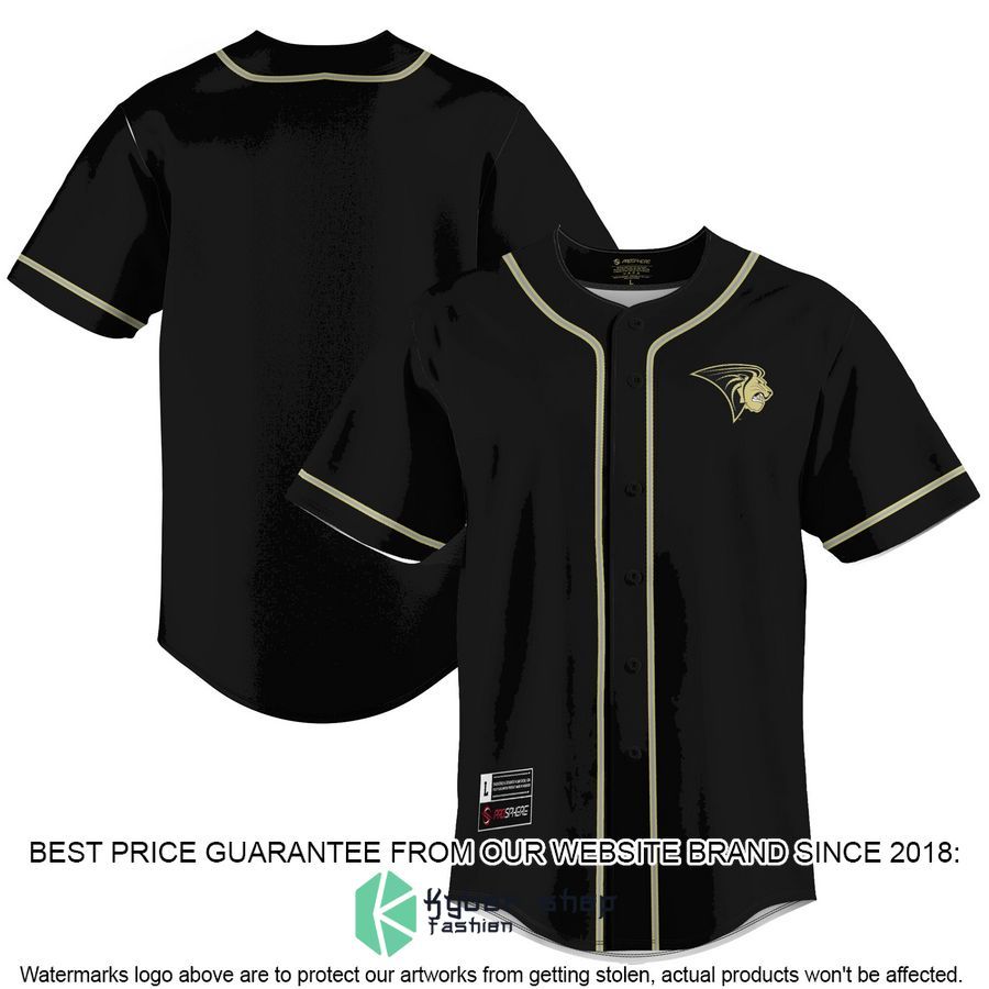 Lindenwood Lions Black Baseball Jersey