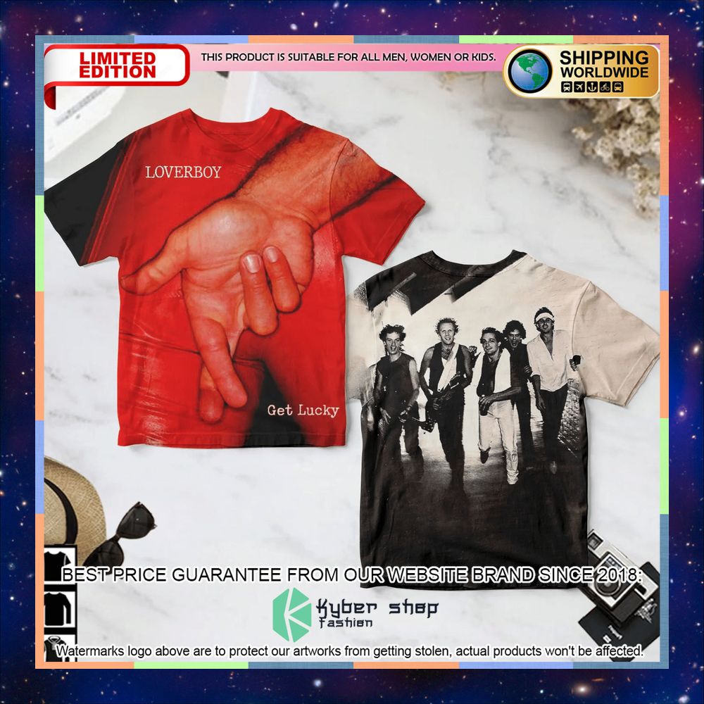 loverboy get lucky 3d t shirt 1 441