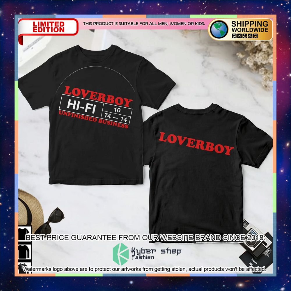 loverboy hifi 3d t shirt 1 993