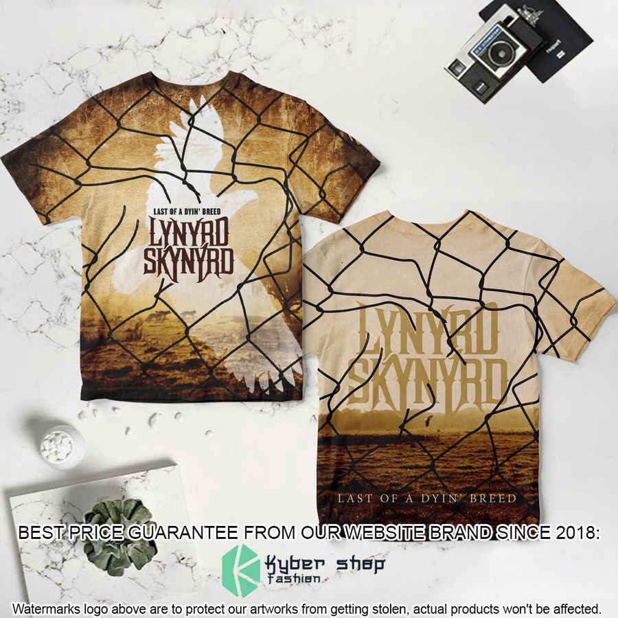 lynyrd skynyrd last of a dyin breed 3d t shirt 1 512
