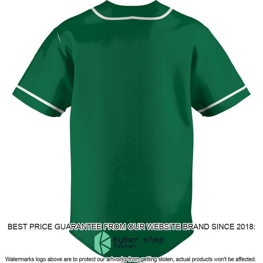 Manhattan Jaspers Green Baseball Jersey 3 Manhattan Jaspers Green Baseball Jersey word3