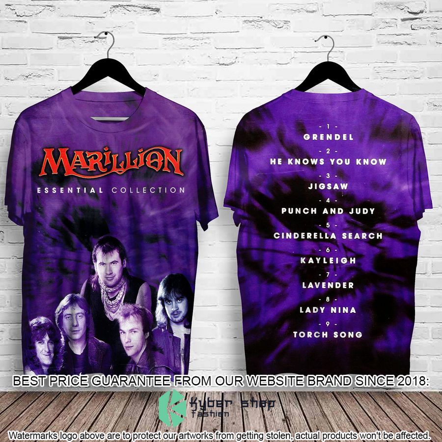 marillion essential collection 3d t shirt 1 903