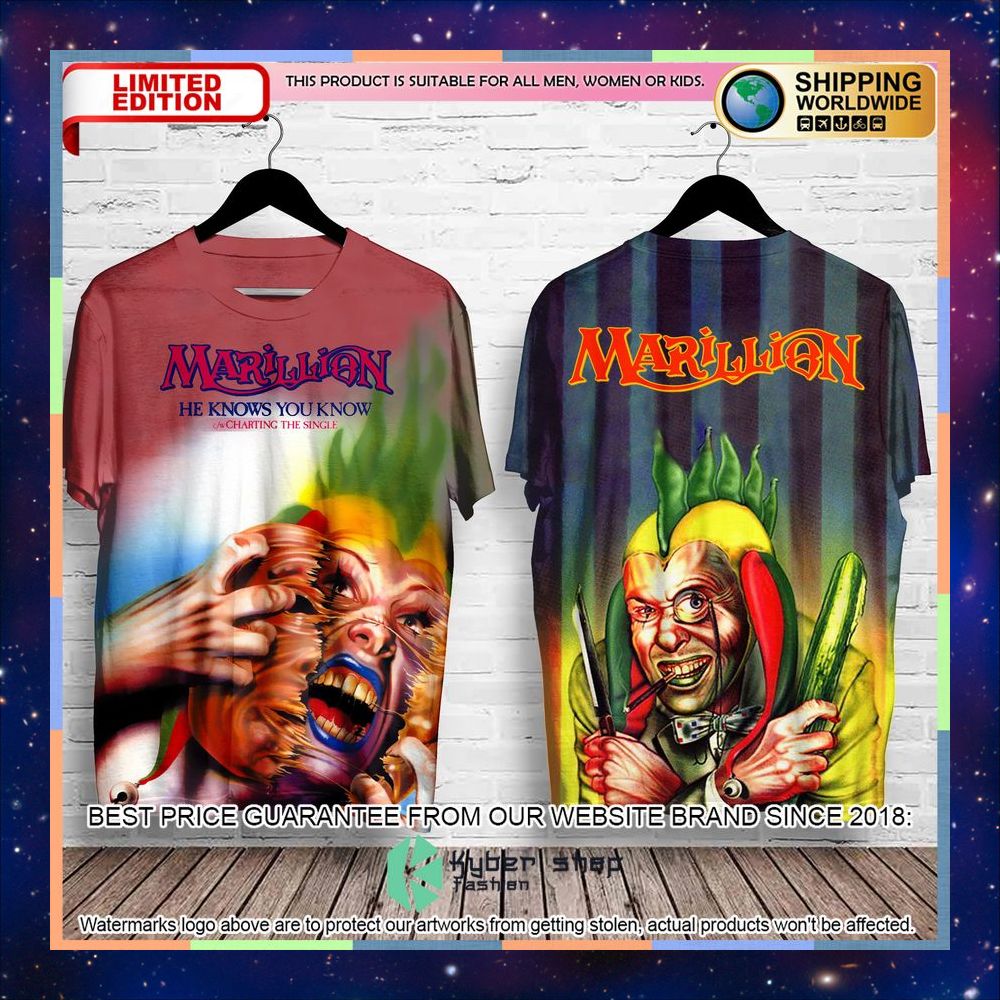 marillion he knows you know 3d t shirt 1 735