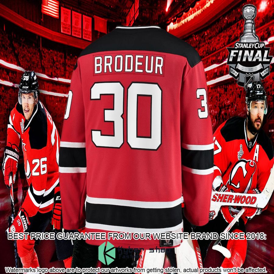 Martin Brodeur New Jersey Devils Premier Breakaway Retired Red Hockey Jersey 6 martin brodeur new jersey devils premier breakaway retired red hockey jersey 6 464