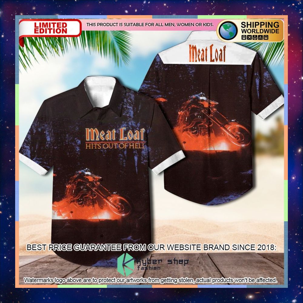 meat loaf hits out of hell hawaiian shirt 1 17