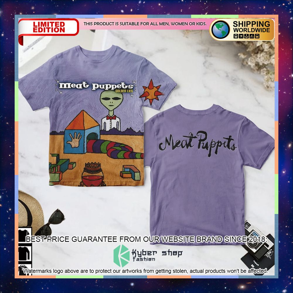 meat puppets golden lies 3d t shirt 1 912