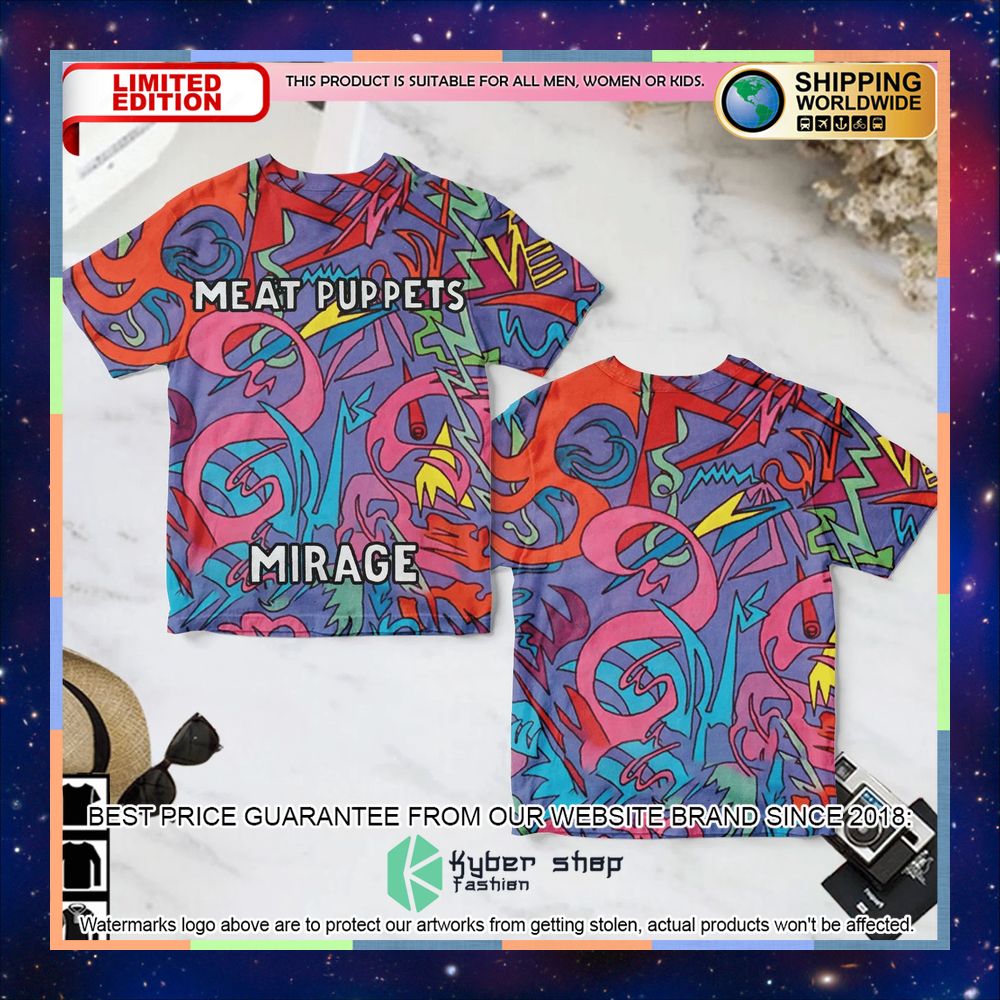 meat puppets mirage 3d t shirt 1 149