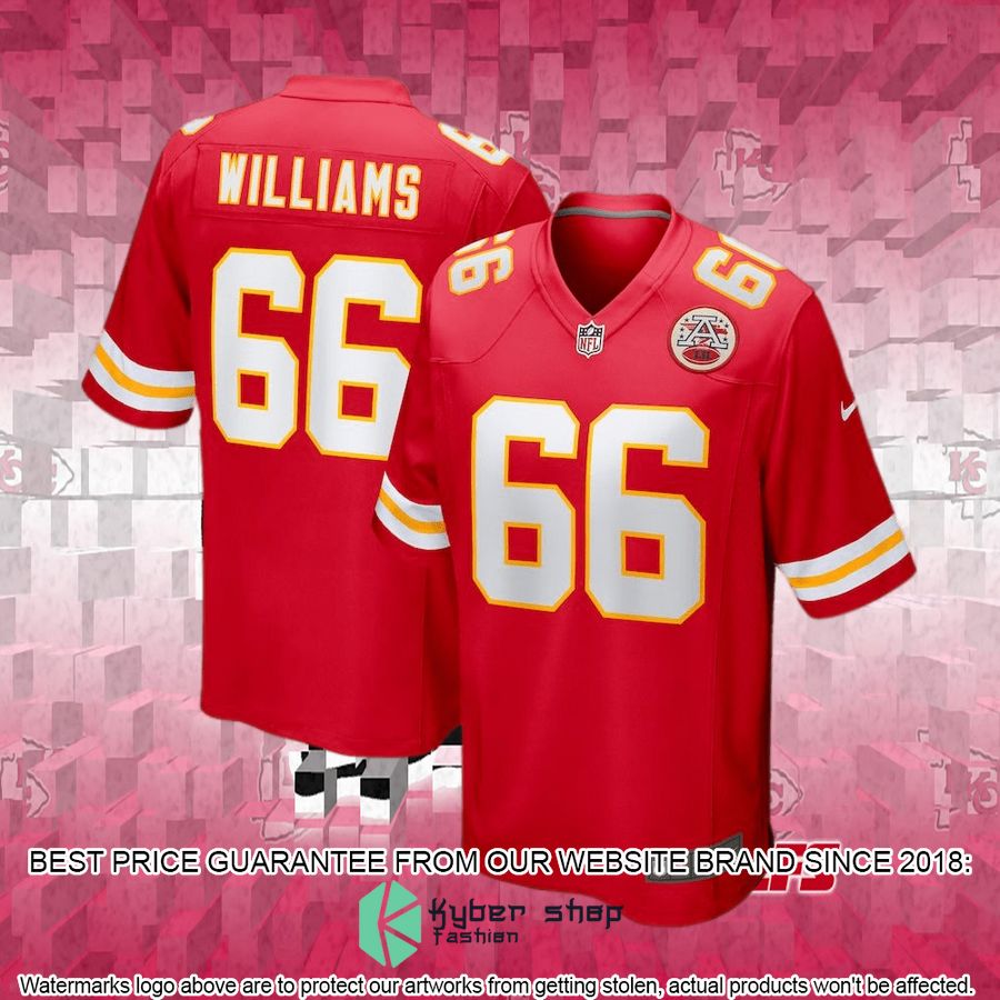 Men's Kansas City Chiefs Brandon Williams Nike Red Home Football Jersey 4 Men's Kansas City Chiefs Brandon Williams Nike Red Home Football Jersey word2