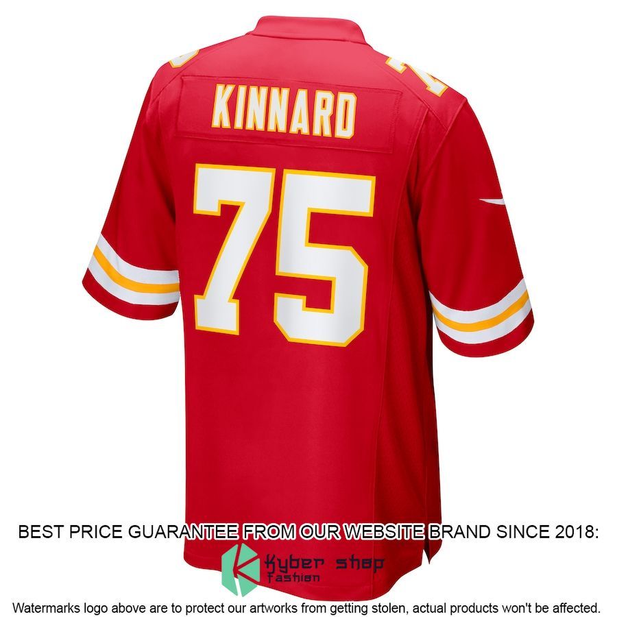 Men's Kansas City Chiefs Darian Kinnard Nike Red Football Jersey 3 Men's Kansas City Chiefs Darian Kinnard Nike Red Football Jersey word3