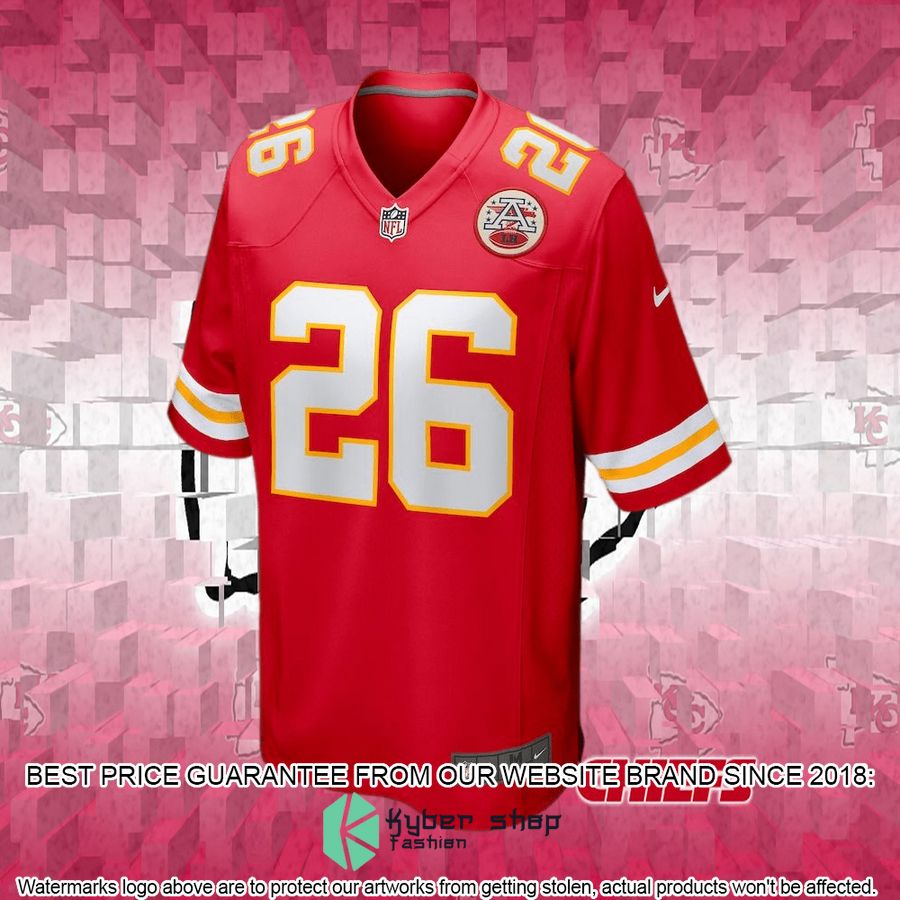 Men's Kansas City Chiefs Deon Bush Nike Red Football Jersey 5 Men's Kansas City Chiefs Deon Bush Nike Red Football Jersey word1